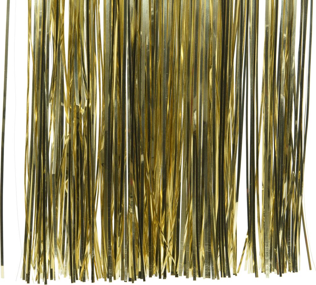 DECORIS Lametta Dekoration Gold