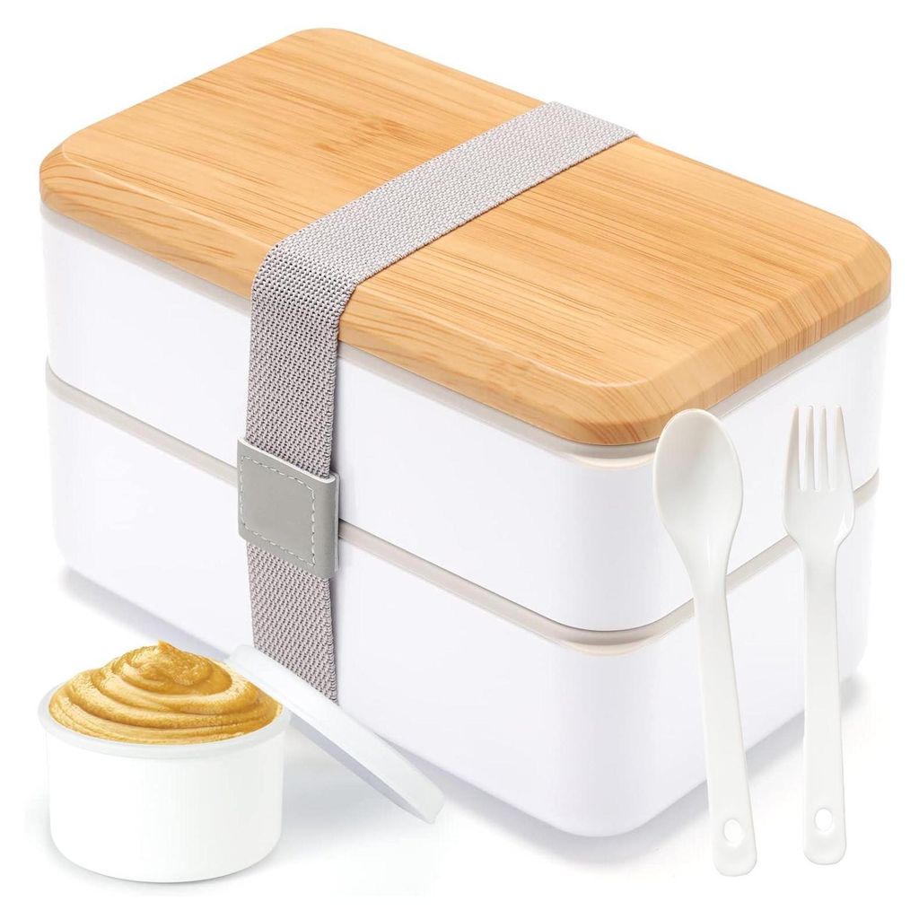 Bento box pro dospělé, box na oběd s přihrádkami (1,4 l), Obrázek produktu 