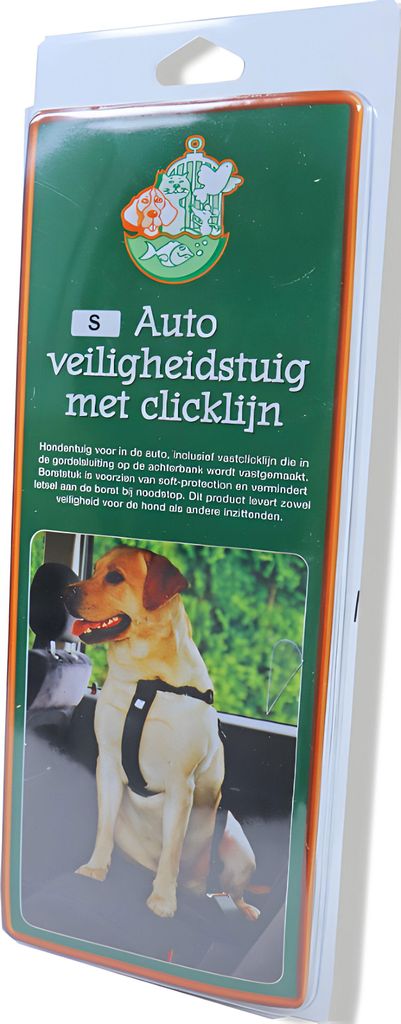 Nylon Sicherheitsgeschirr 25 mm/H45-B65 cm schwarz - Gebr de boon