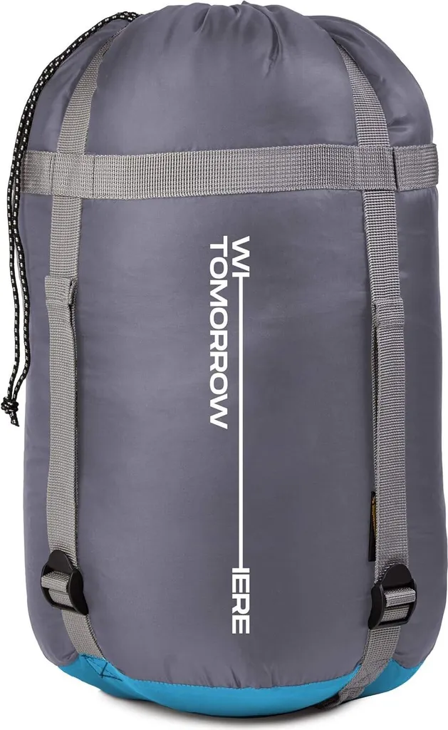 Sac de couchage momie turquoise Where Tomorrow Classic de 230x80 cm