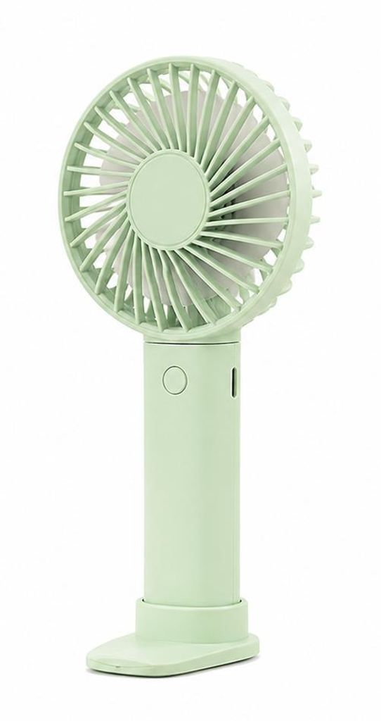 Handventilator Tragbarer Mini Ventilator mit Handyhalter Produktbild 