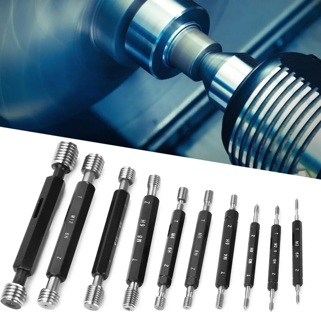 Outil de Mesure Traversant Double Extrémité Type A en Acier Renforcé 10