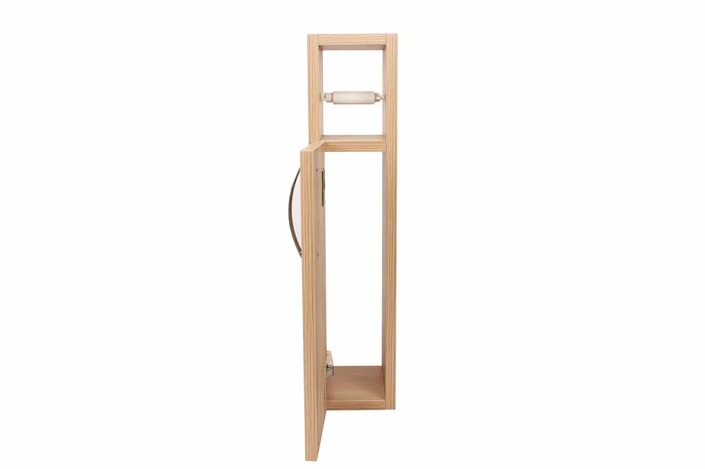 Armoire de toilette gain de place pour petite salle de bain, Star Chêne - 7
