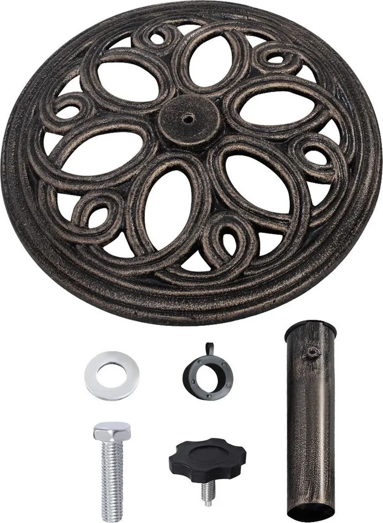 Pied de parasol pour stabiliser votre ombrage extérieur sur balcon et patio - 3