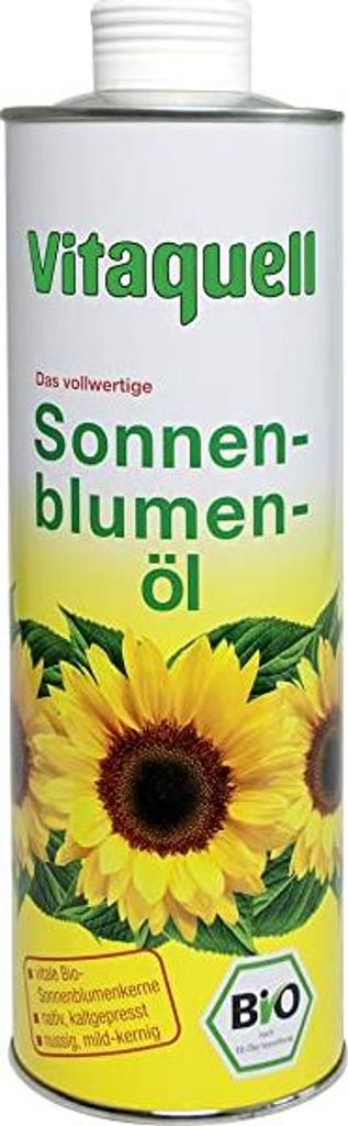 Vitaquell Sonnenblumenöl  750ml Produktbild 