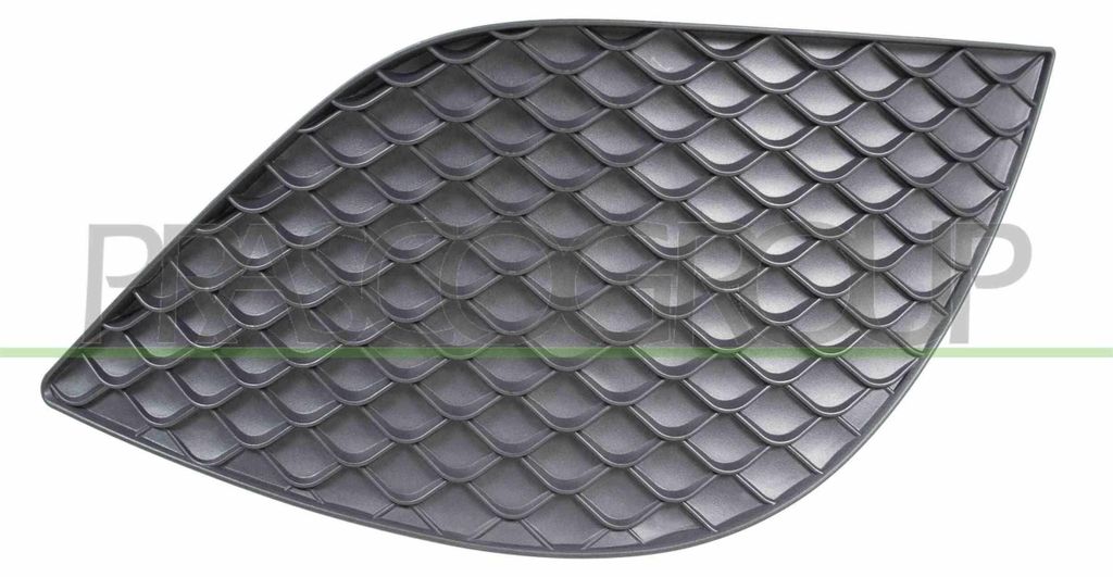 PRASCO Lüftungsgitter Grill Stoßfänger passend für MERCEDES-BENZ C-Klasse T-modell (S205) Schwarz