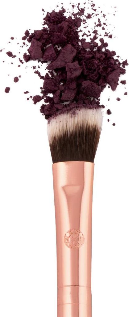 Lidschatten-Pinsel 'E315 / Defined Shader' in Schwarz/Roségold - Vegan