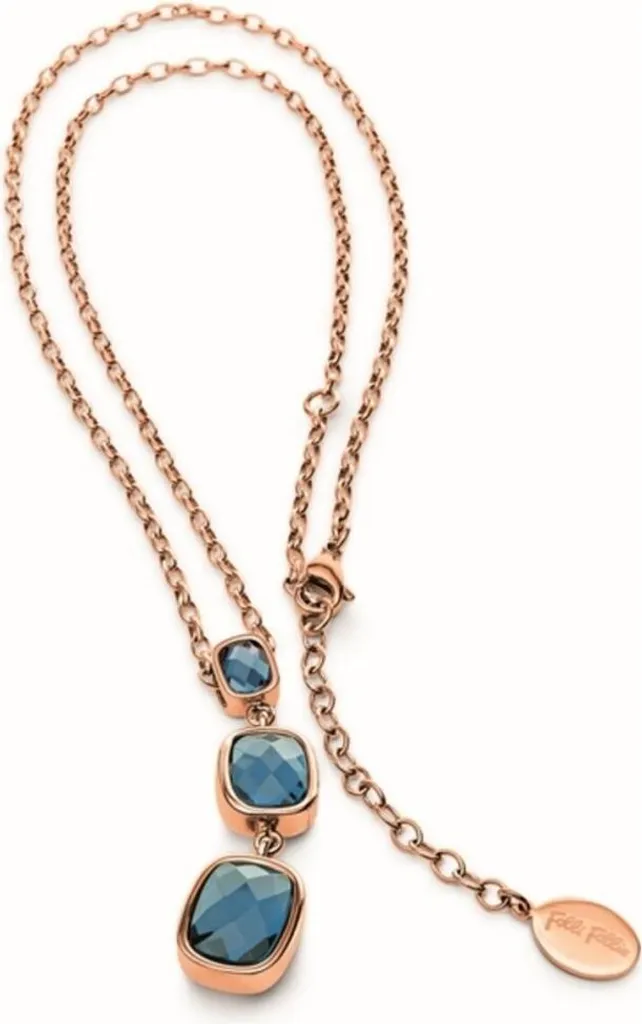 Collana Donna Folli Follie 3N9T172RU Rose Gold - Accessorio Glamour 45cm