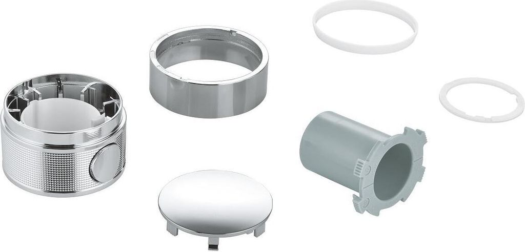 GROHE Temperaturwählgriff 49029, für Fertigmontageset Grohtherm SmartControl Thermostate, chrom