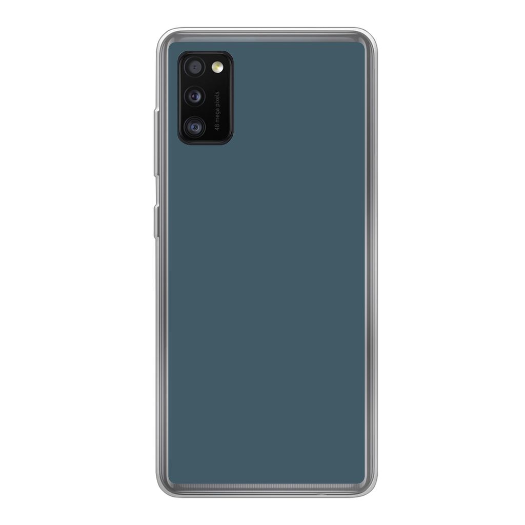 MuchoWow Handyhülle Schutzhülle Hülle für Samsung Galaxy A41 Oceana - Farben - Palette Silikon Softcase Handy Hülle - Mobiltelefon