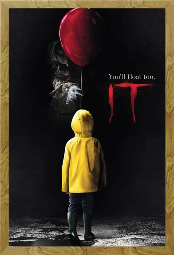 Cornice Shinsuke Maxi Rovere con Poster IT Film Stephen King 61x91.5