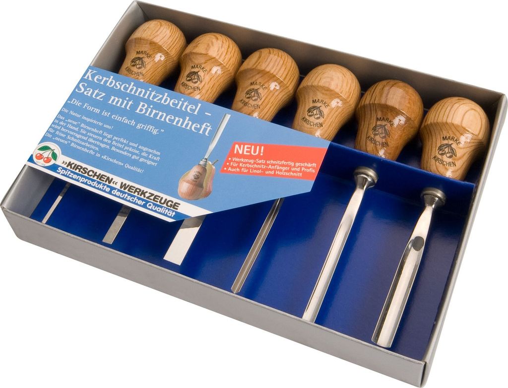 KIRSCHEN Werkzeuge 5696000 | Kerbschnitzsatz mit Produktbild 