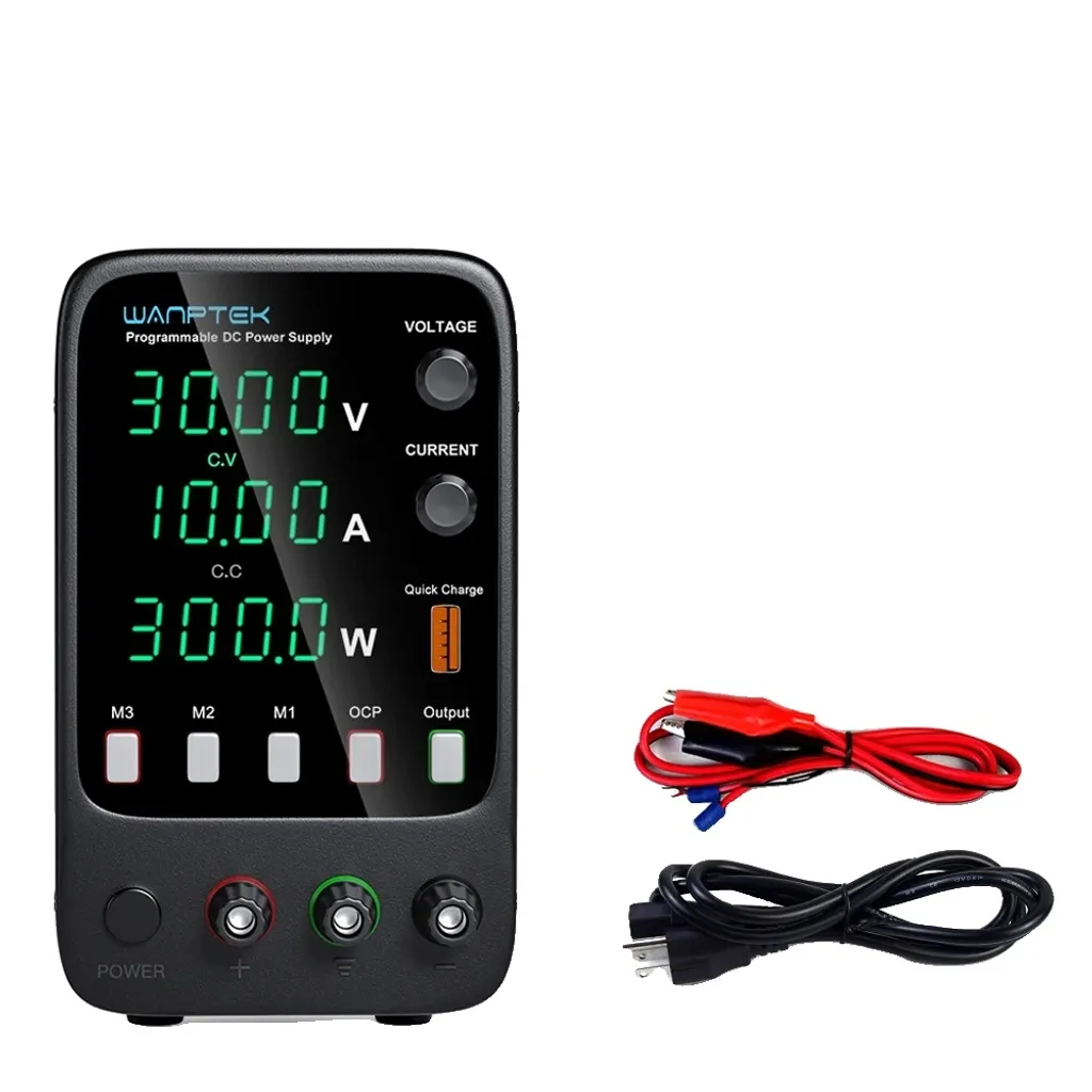 Alimentazione DC, tensione regolabile, display digitale USB, LILA