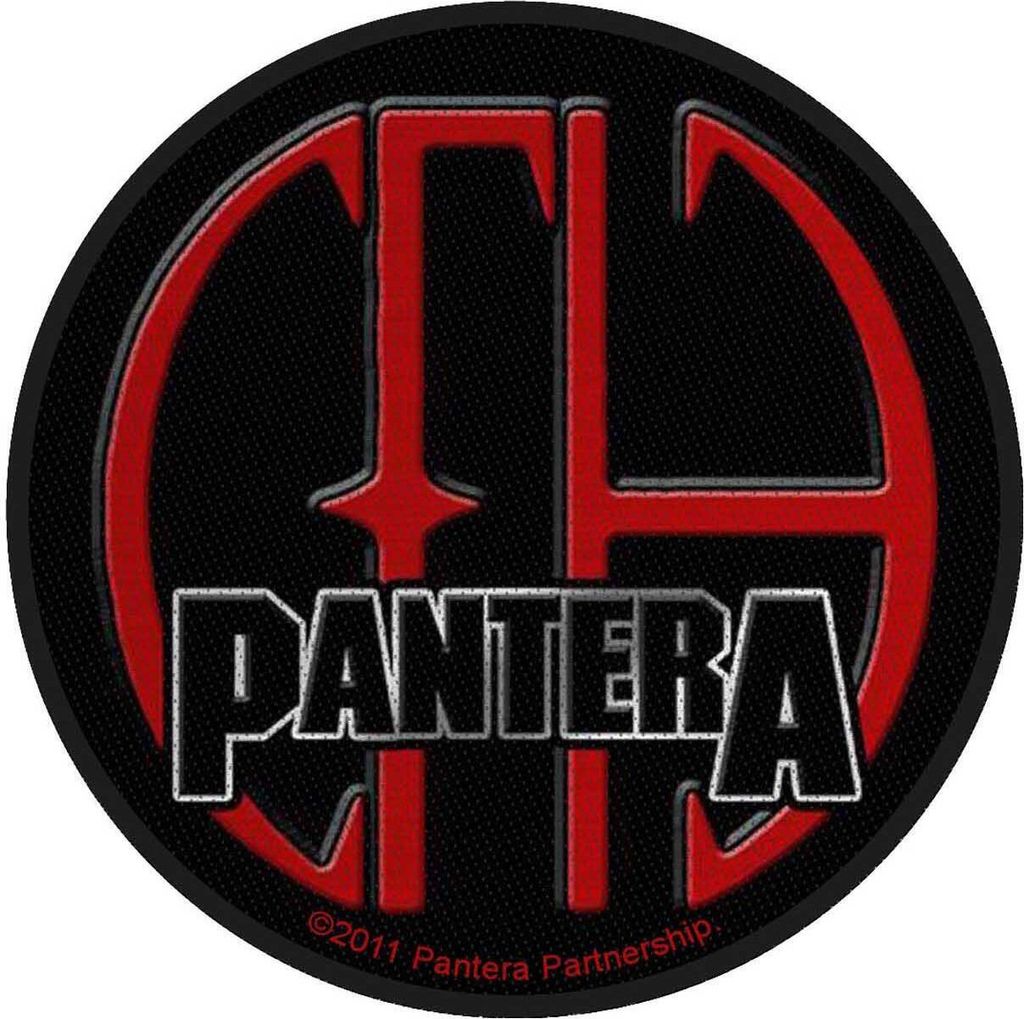 Pantera - Logo - Patch "CFH" - Polyester RO8296 (Einheitsgröße) (Schwarz/Rot)
