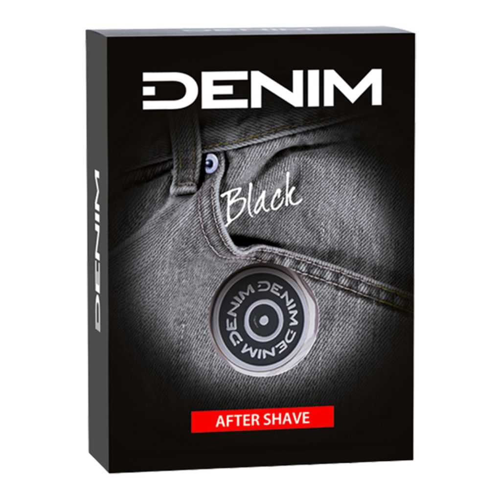 Denim, Schwarz, Voda po holení, 100ml Obrázok produktu 