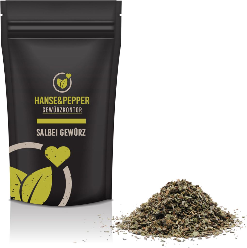 250g Salbei gerebelt Gewürz natürlich vom Hanse&Pepper Gewürzkontor