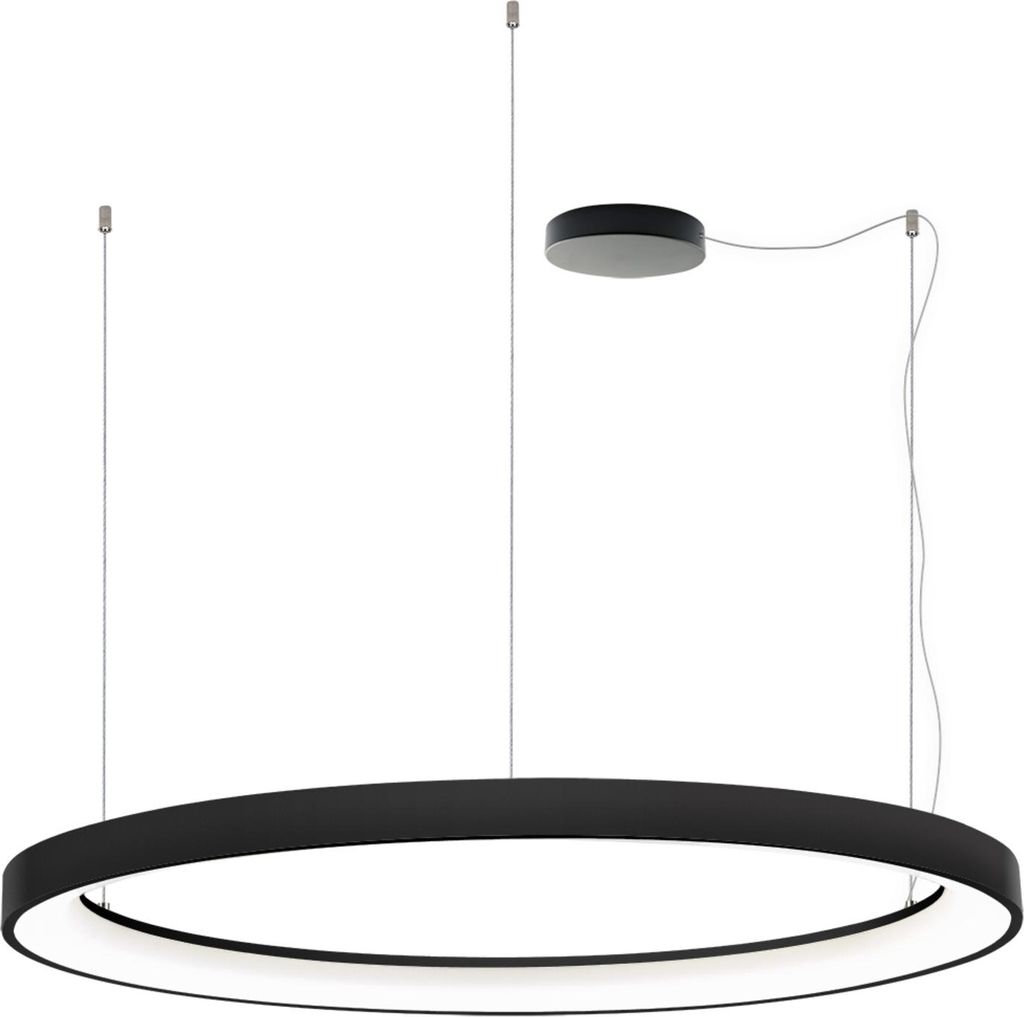 LED2 3273353D BELLA SLIM 98 P-Z, B DIM 80W 2CCT 3000K/4000K Pendelleuchte schwarz