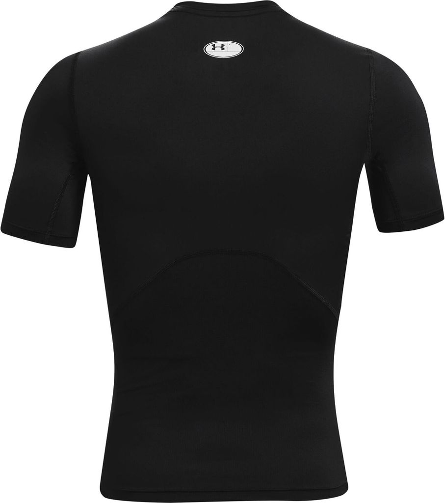 A black short-sleeved compression shirt.