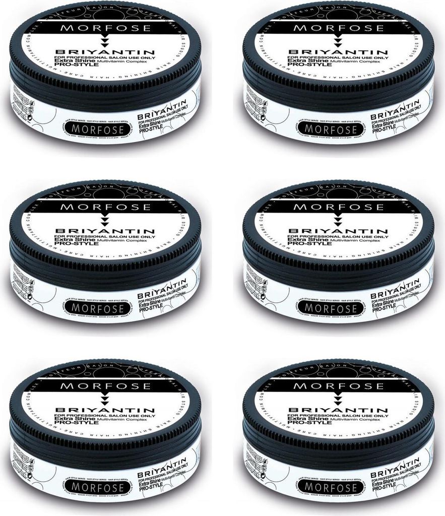 Briyantin Hair Styling Wax 6x175 ml