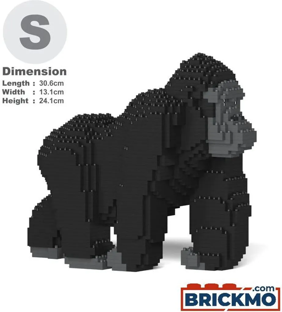 Lego-Artiste : Statuette Gorille JEKCA pour Décoration Intérieure