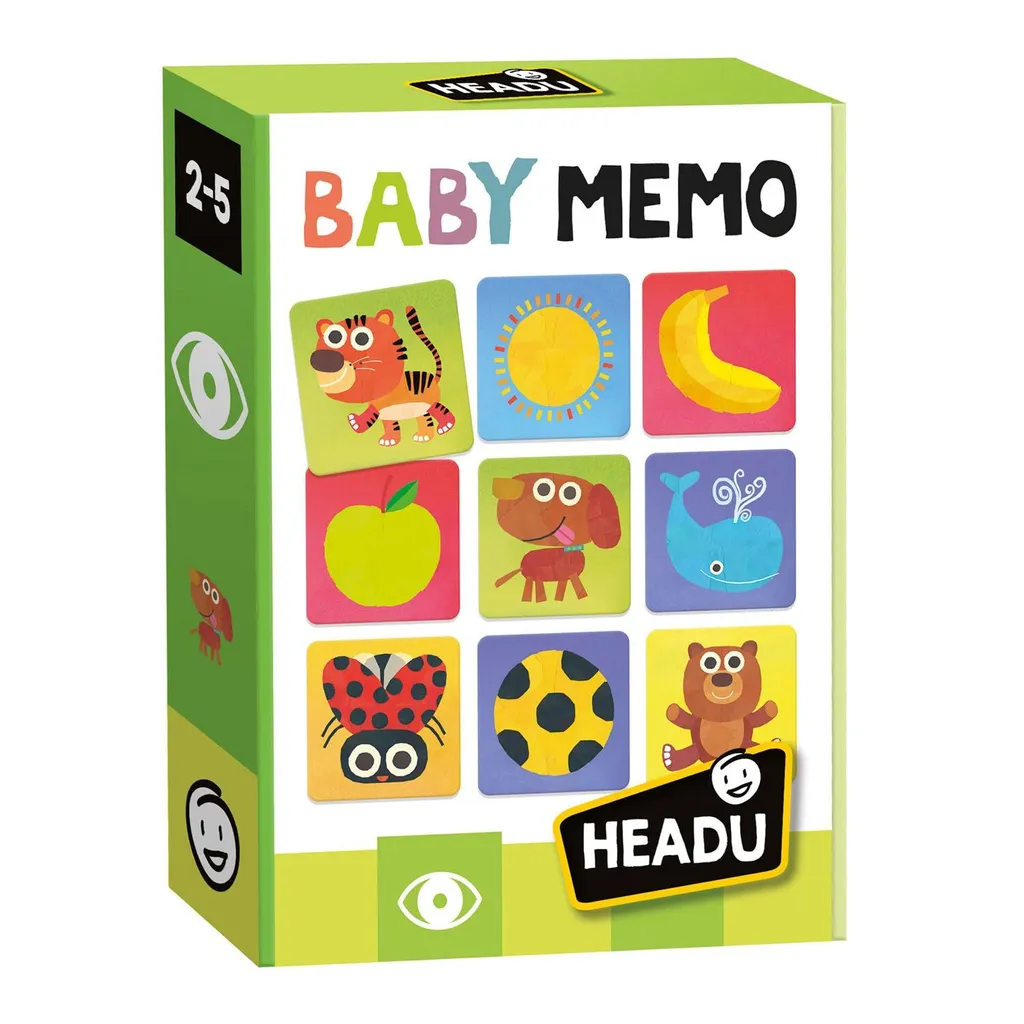 Headu Baby Memospel pour Développer la Concentration des Tout-Petits