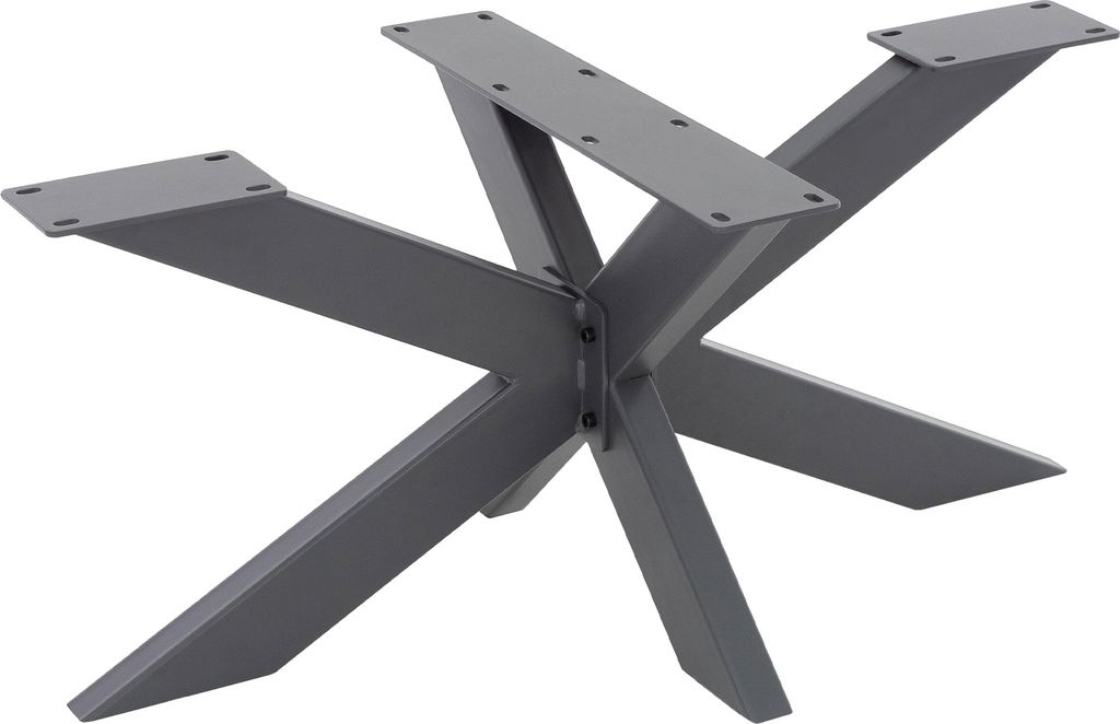 ML-Design Tischbeine Spider Kreuzgestell, 98x58x43 cm, Produktbild 