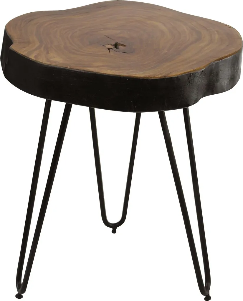 Wohnling Tavolino WL1.548 Legno Sheesham 35x35 - Subito Pronto - 2