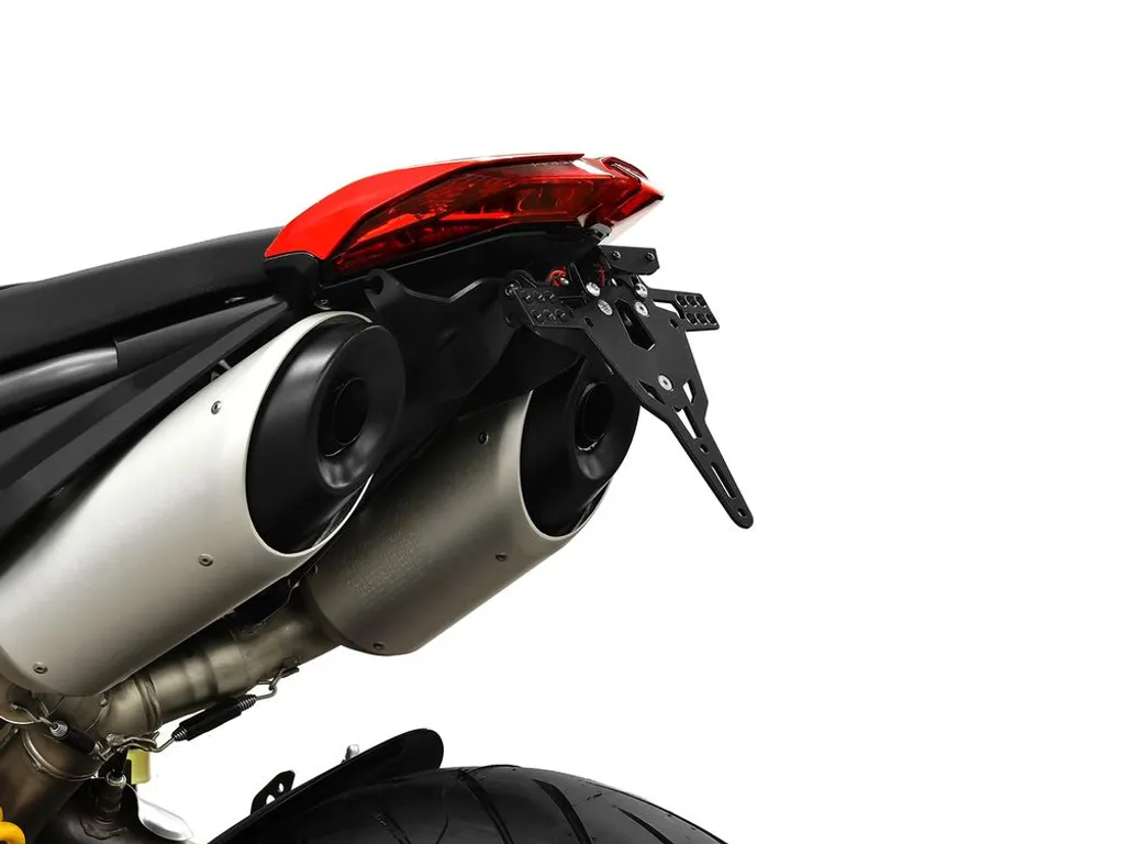 Porta Targa ZIEGER Pro per Ducati Hypermotard 950 - Accessorio Top