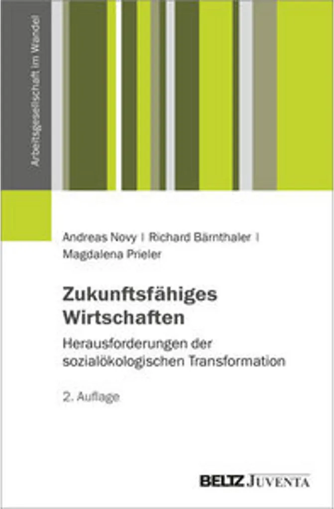 Zukunftsfähiges Wirtschaften livre sur l'économie durable et responsable