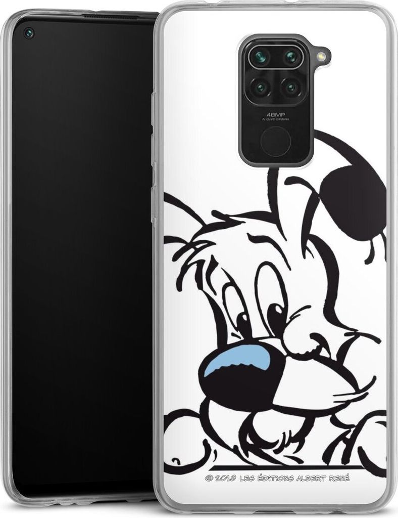 DeinDesign Slim Hülle für Xiaomi Redmi Note 9 Silikon Case Ultra Dünn Handyhülle Comic Idefix Offizielles Lizenzprodukt