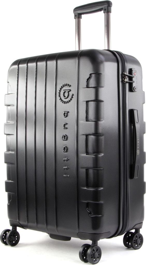 bugatti Galatea Hard-Top Case Trolley Black schwarz 66cm