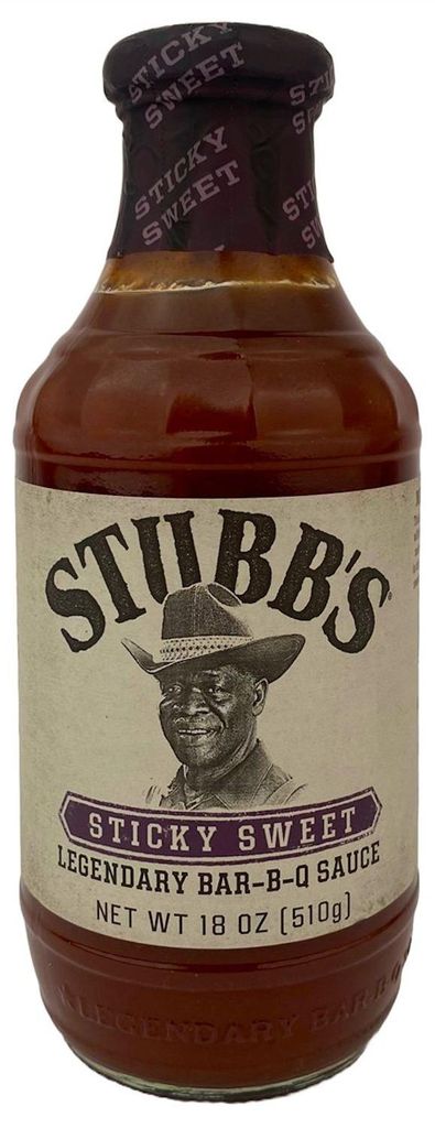 STUBB`S sticky sweet BAR-B-Q Sauce 450 ml Produktbild 