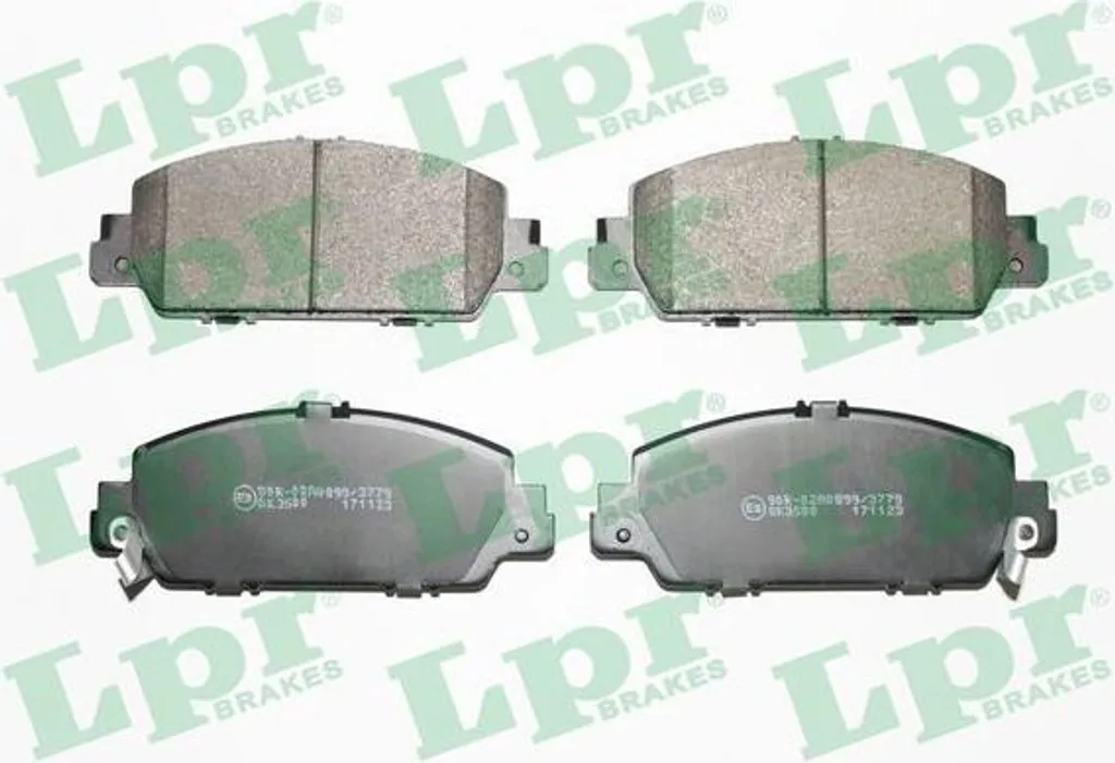 LPR 05P1886 Jeu de plaquettes de frein à disque pour HR-V OE 45022T3VA00