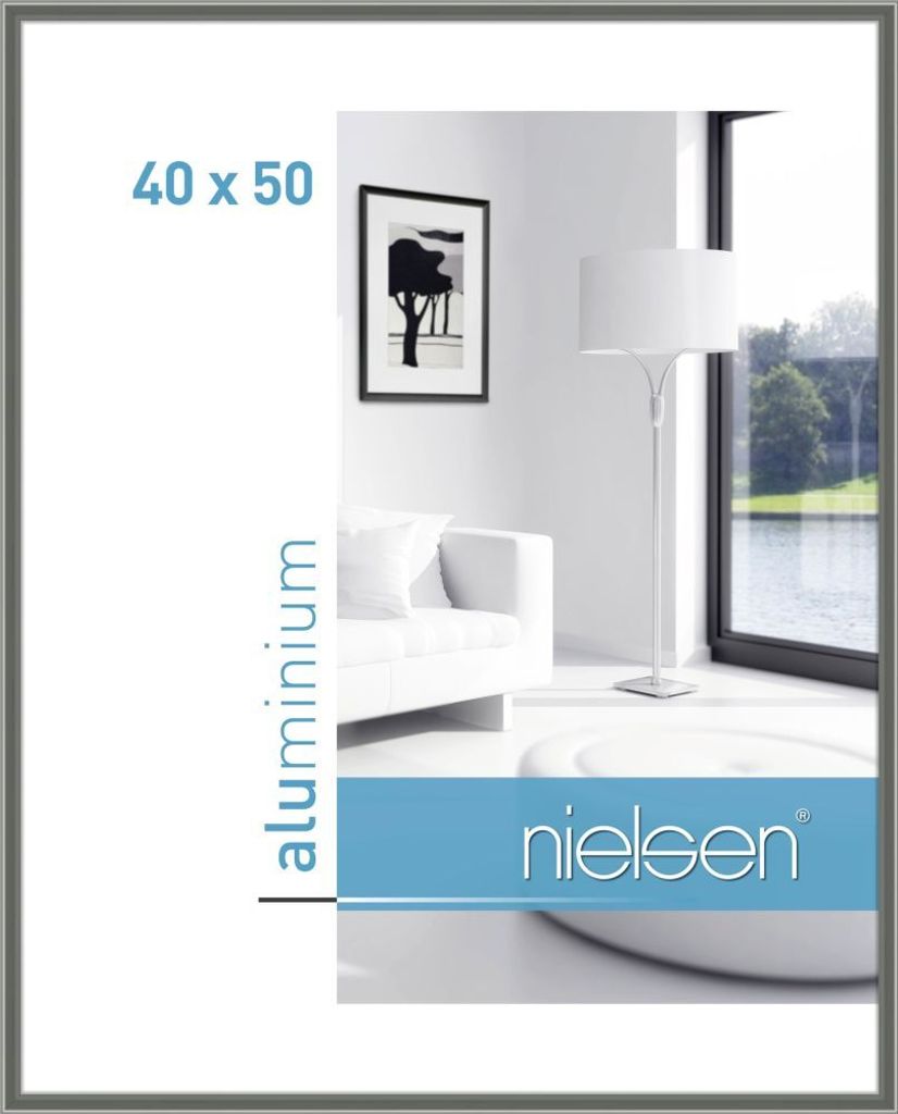 nielsen Aluminium Bilderrahmen Classic, 40x50 cm, Produktbild 