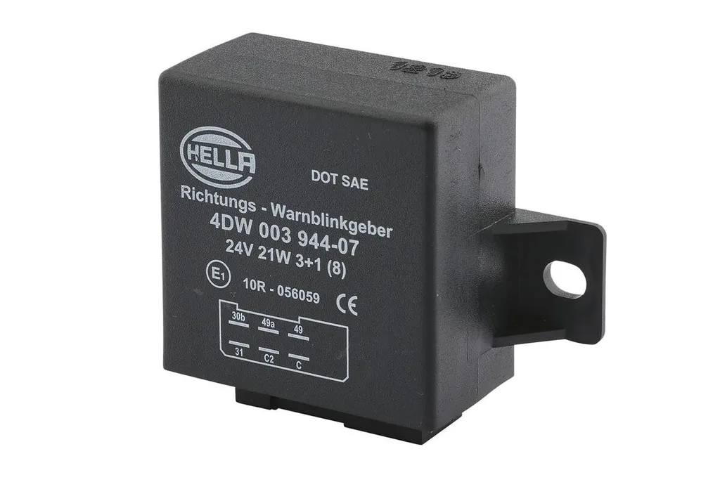 Clignotant 24V HELLA 6 pôles pour VOLVO FH16 - Relais électronique OEM