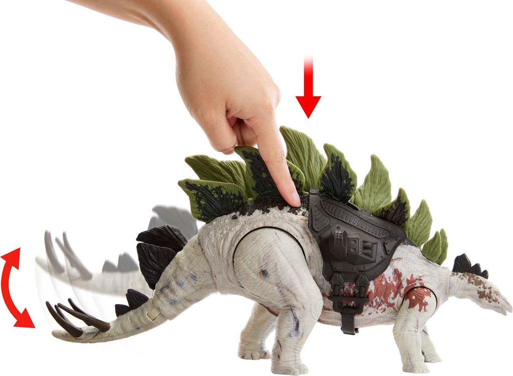 Jurassic World New Large Trackers - Stegosaurus Produktbild 