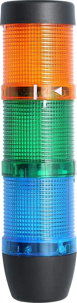 Colonne de signalisation 3 couleurs pour gestion de production 24V