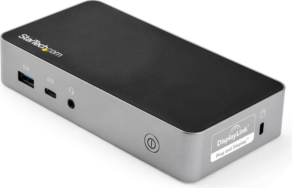 StarTech.com USB-C Dockingstation - Dual Monitor 1080p HDMI Laptop Dock - 65W Power Delivery - 1x USB-C, 3x USB-A, Ethernet - Dual Video USB 3.1 Ge...