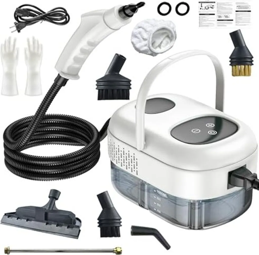 Pulitore a Vapore 2500W Alta Pressione per Casa e Cucina | Potente