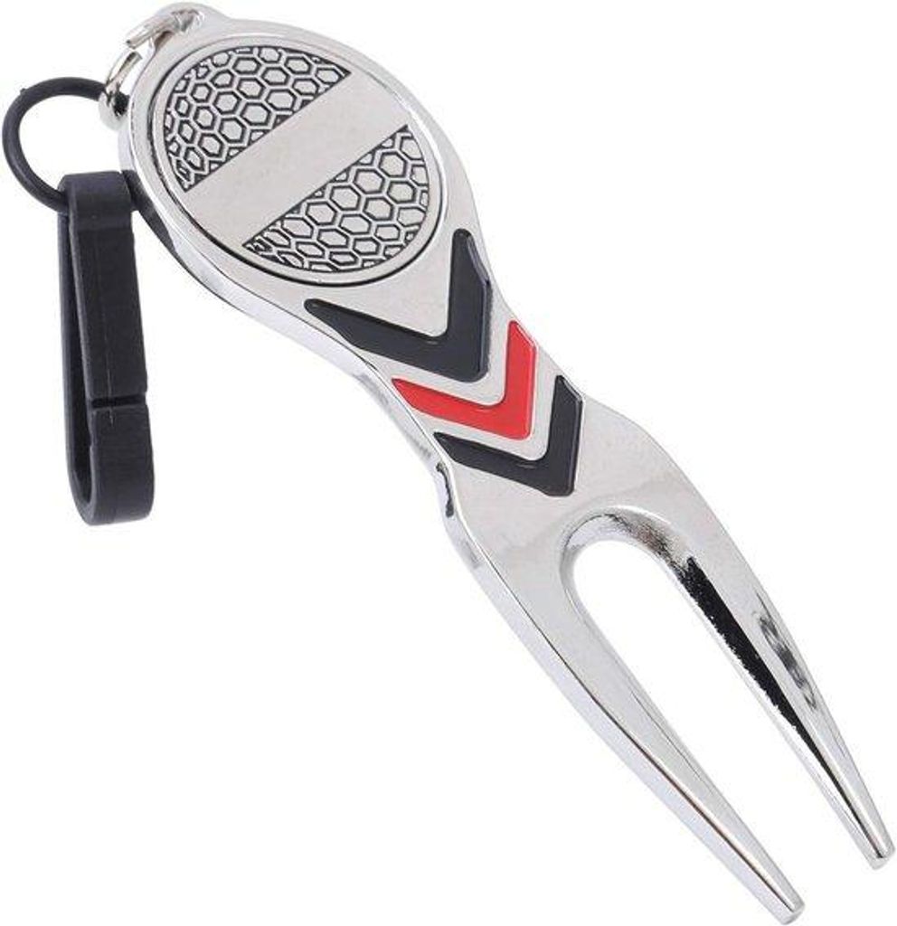 Leichtes Golf Zubehör, multifunktionaler Rasenfork für Grasreparatur