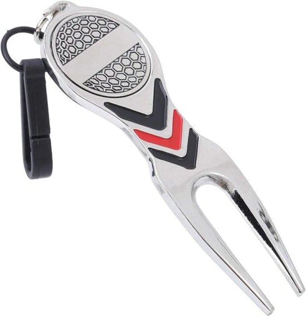 Fourche à gazon multifonctionnelle de golf en aluminium premium G10