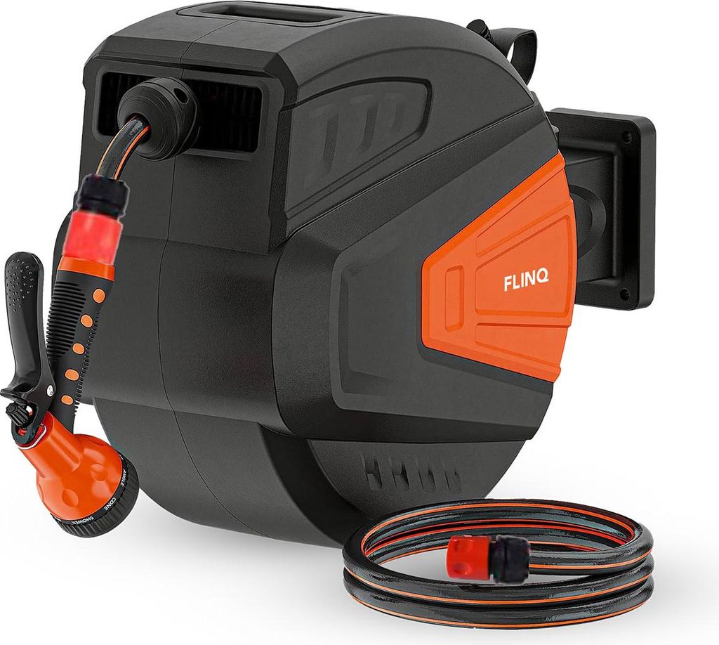 FlinQ Flexibler Gartenschlauch bis 30 Meter – Ausziehbarer Produktbild 