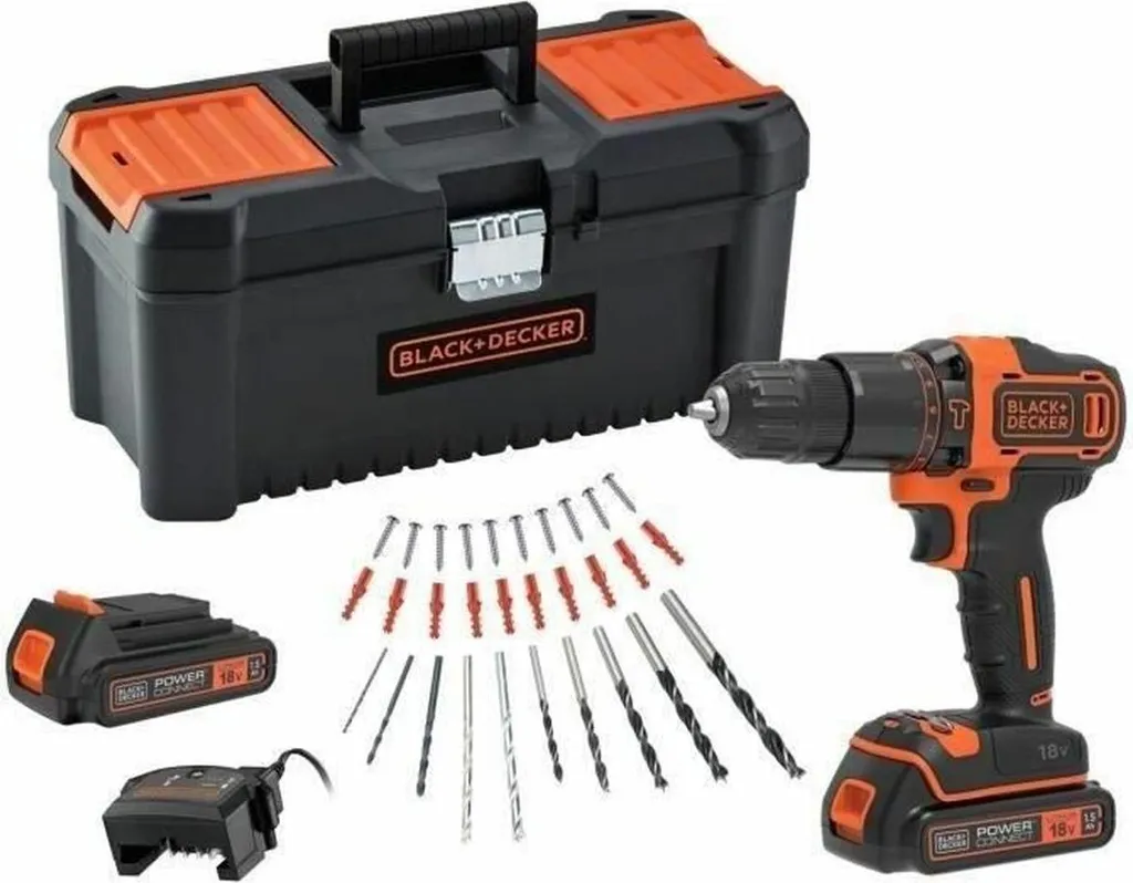 Perceuse 18V Black & Decker : Fini les Pannes avec 2 Batteries pour Tout Percer