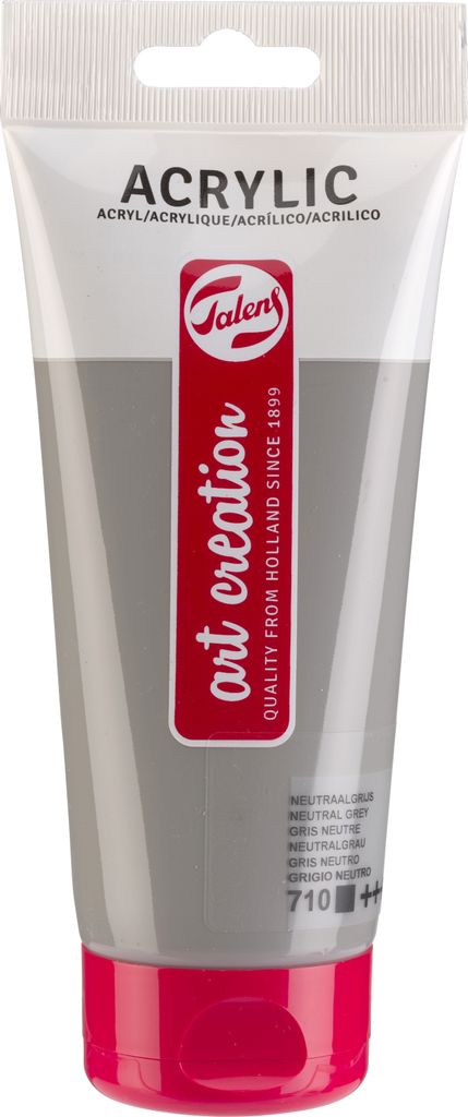 Talens Art Creation Acrylfarbe Tube 200 ml Neutralgrau 710
