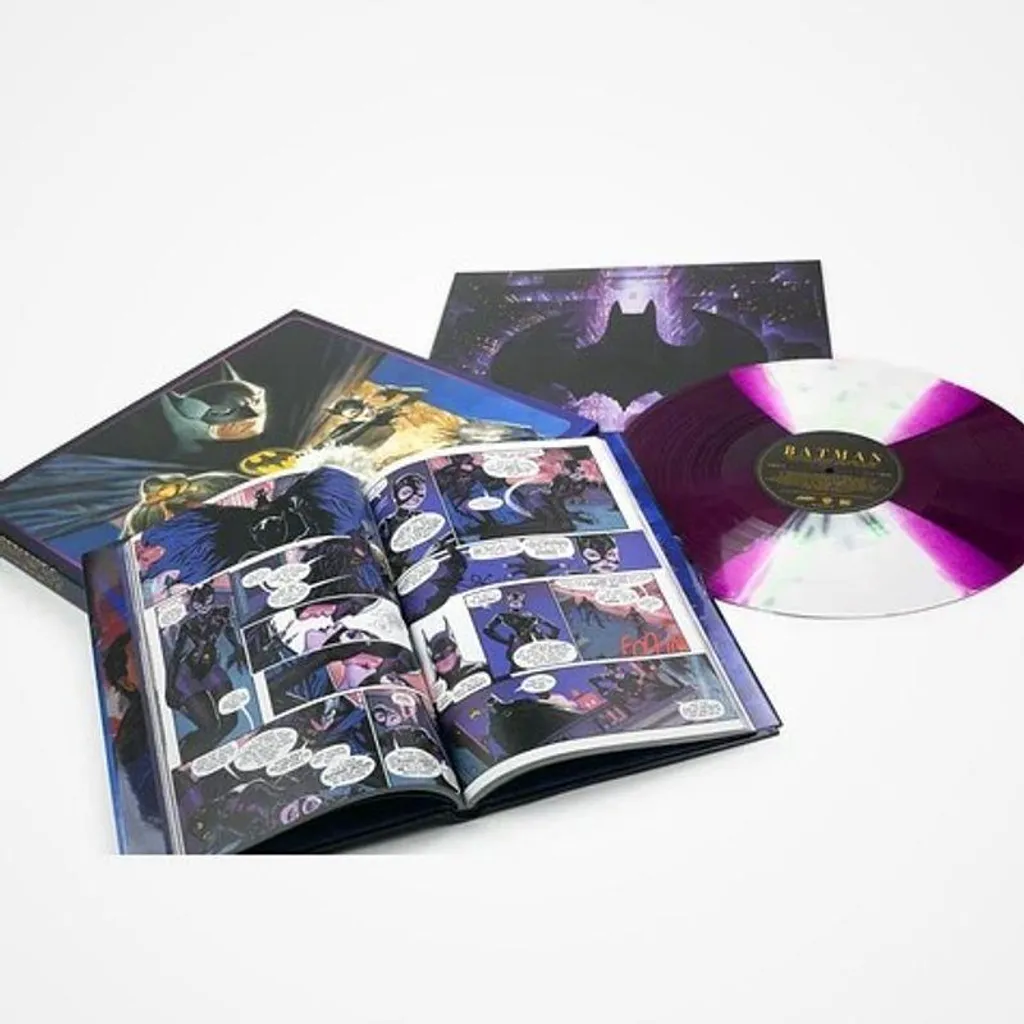 Batman 89 Score Danny Elfman Vinyle Coloré Box Set Édition Limitée