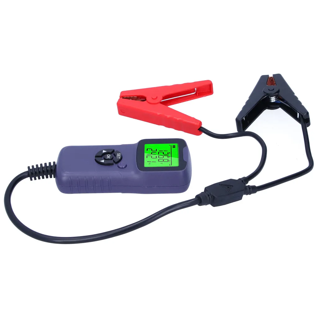 Testeur Batterie LCD A300 avec Analyseur Numérique - Design Pourpre Compact - 4
