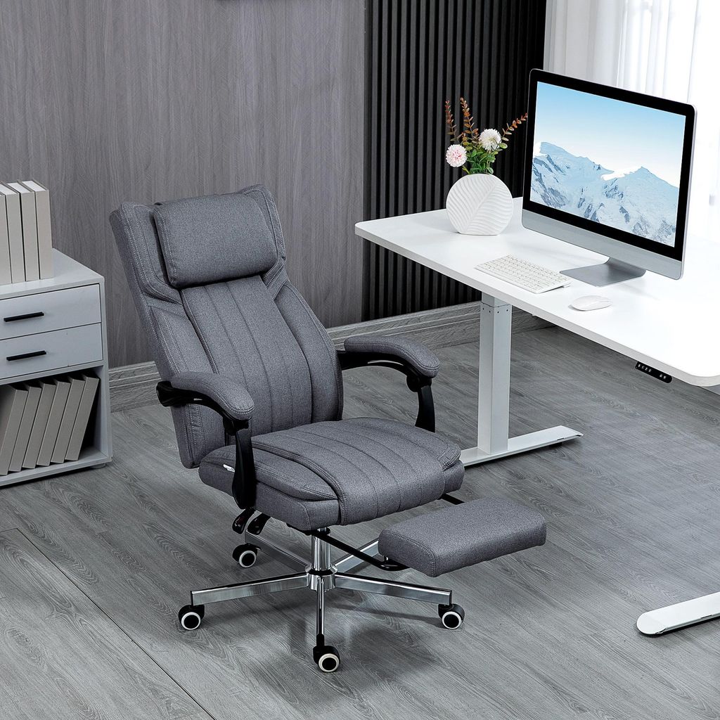 Fotel biurowy Vinsetto z 5 trybami masażu, ergonomiczny Zdjęcie produktu 