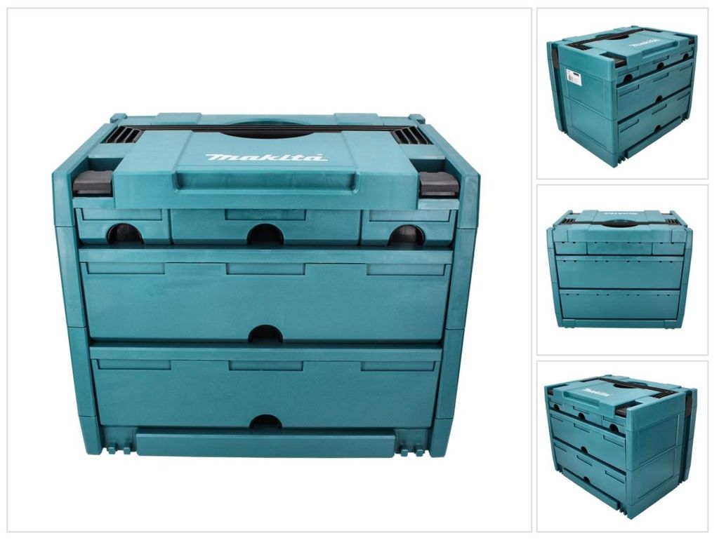 Makita П-84349, Sada nářadí, Plast, Zelená, 295 mm, 395 mm, Obrázek produktu 