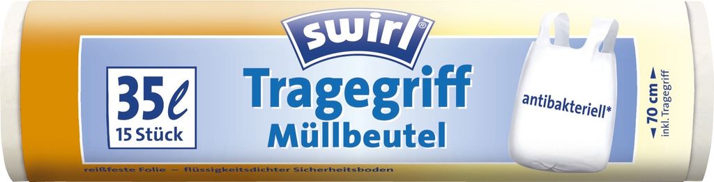 Swirl 35l Tragegriff-Muellbeutel Obrázek produktu 