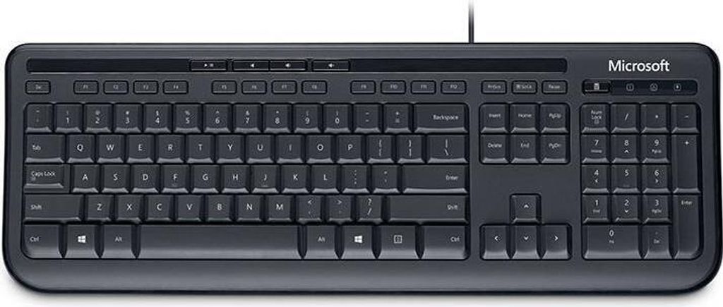 Tastiera cablata Microsoft 600 - Tastiera - USB Immagine del prodotto 